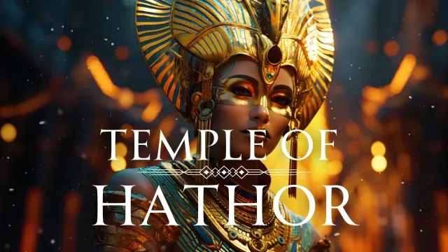 Temple of Hathor | Transformation, Joy, Beauty, Fertility | Ancient Goddess Meditation Music